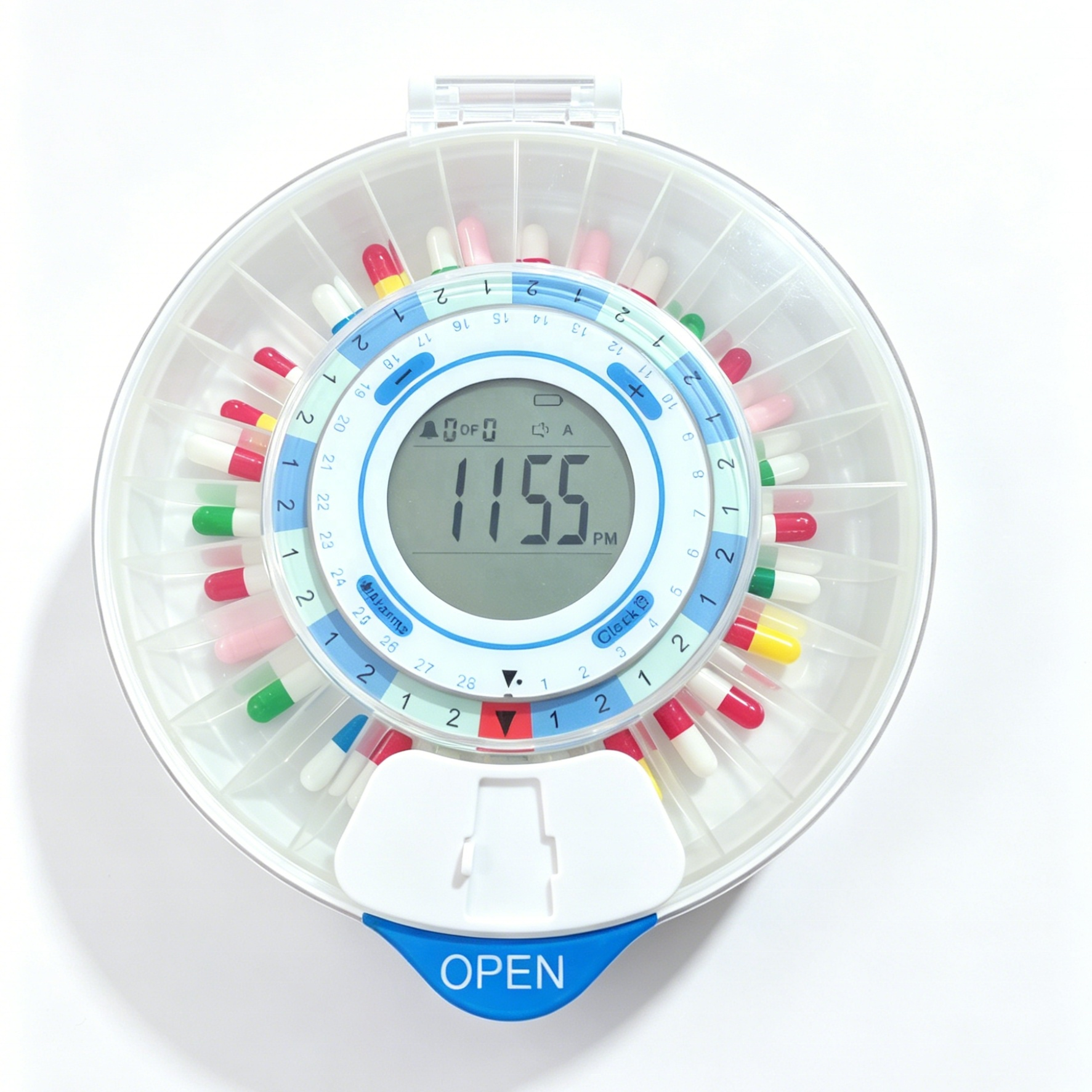Memio Go - Smarter Medikamentenspender mit App, Sprach-Erinnerung