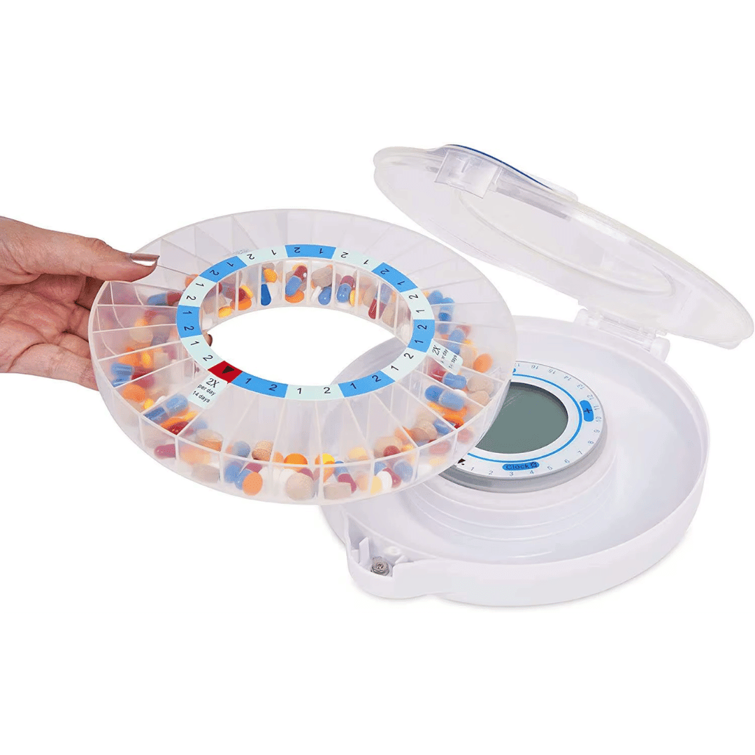 Memio Go - Smarter Medikamentenspender mit App & Erinnerungsfunktion - Memio Care