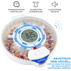 Memio Go - Smarter Medikamentenspender mit App & Erinnerungsfunktion - Memio Care