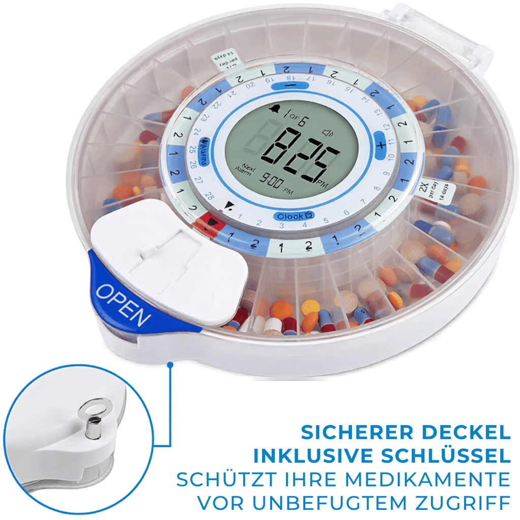 Memio Go - Smarter Medikamentenspender mit App & Erinnerungsfunktion - Memio Care