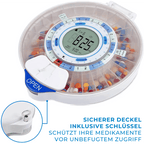 Memio Go - Smarter Medikamentenspender mit App & Erinnerungsfunktion - Memio Care