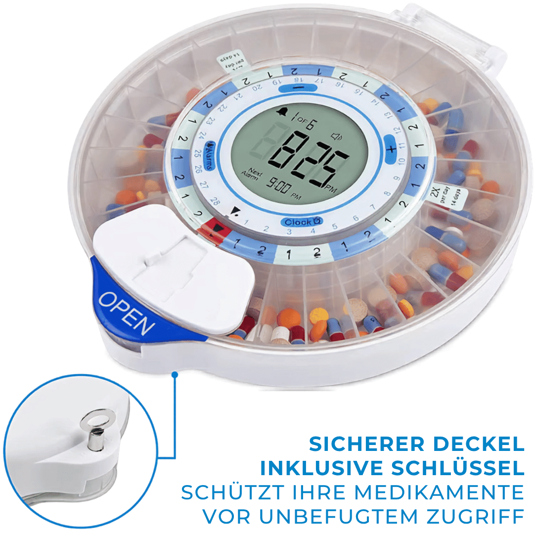 Memio Go - Smarter Medikamentenspender mit App & Erinnerungsfunktion - Memio Care